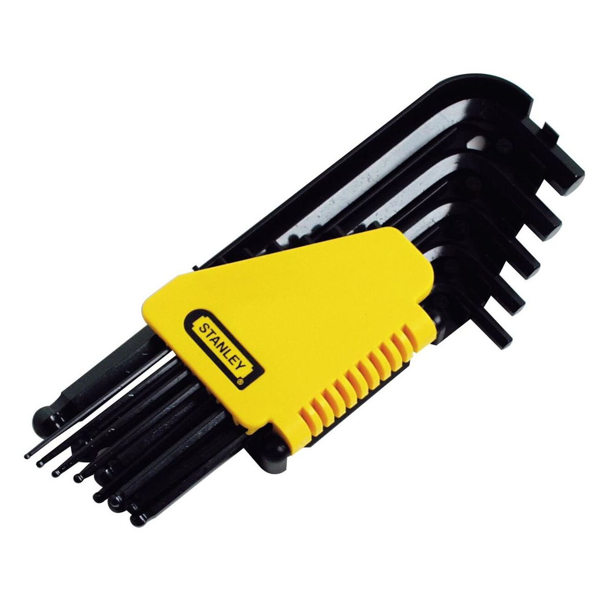 STANLEY - Set 12 llaves hex. largas punta redonda Stanley 69-257