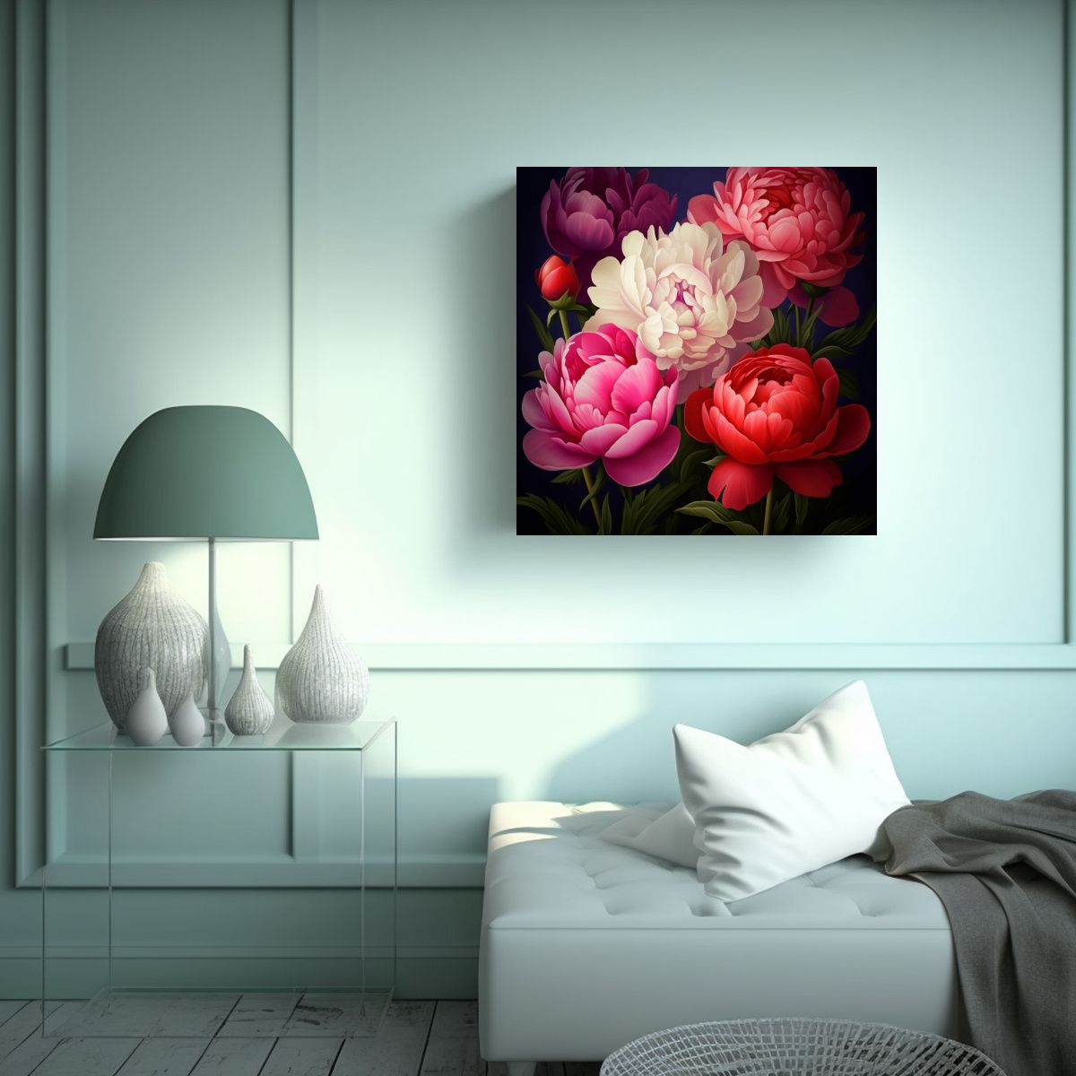 GENERICO - Cuadros Decorativos Canva: Elegancia Y Estilo 80x80 Cm