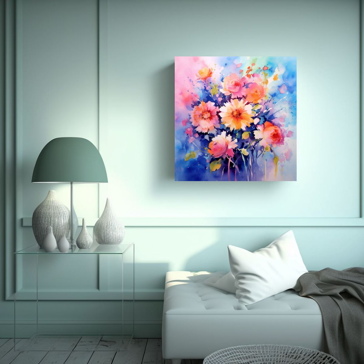 GENERICO - Cuadros Decorativos Canva: Transporta Tu Hogar A 50x50 Cm