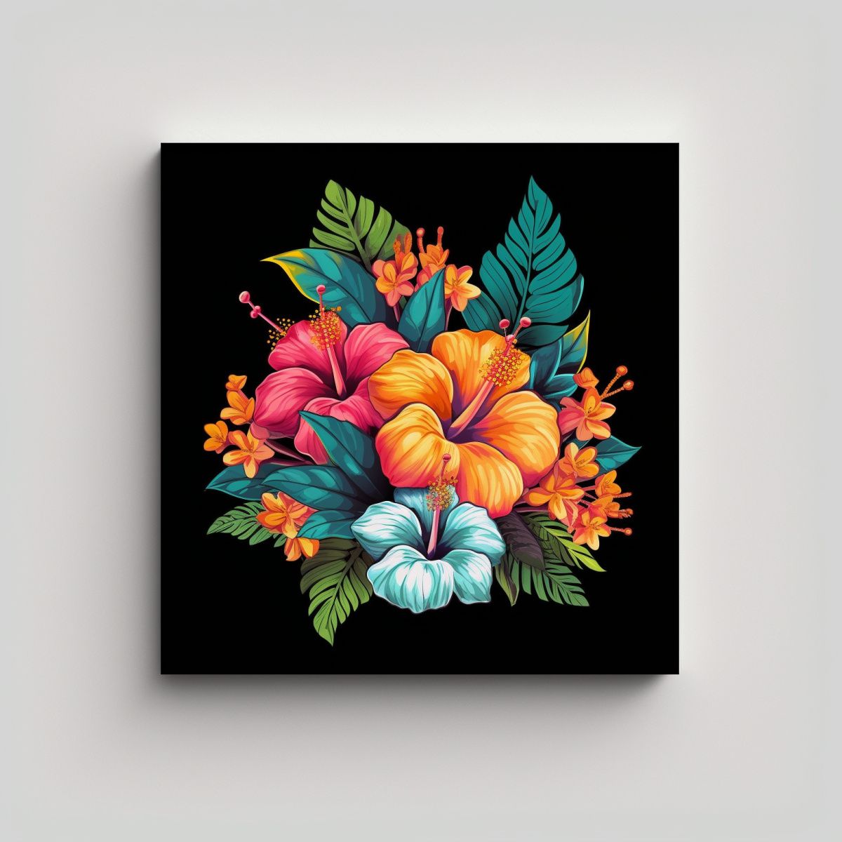 GENERICO - Cuadros Decorativos Canva Estéticos Con Diseño 90x90 Cm