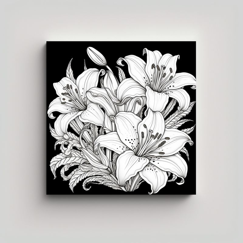 GENERICO - Arte De Pared En Tela Sublimada: Libro De Colores 70x70 Cm