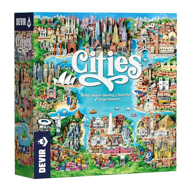 DEVIR - Cities - Juego de mesa