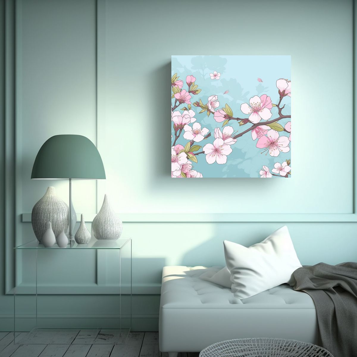GENERICO - Inspiración Intensa: Lienzo De Tela Para 90x90 Cm