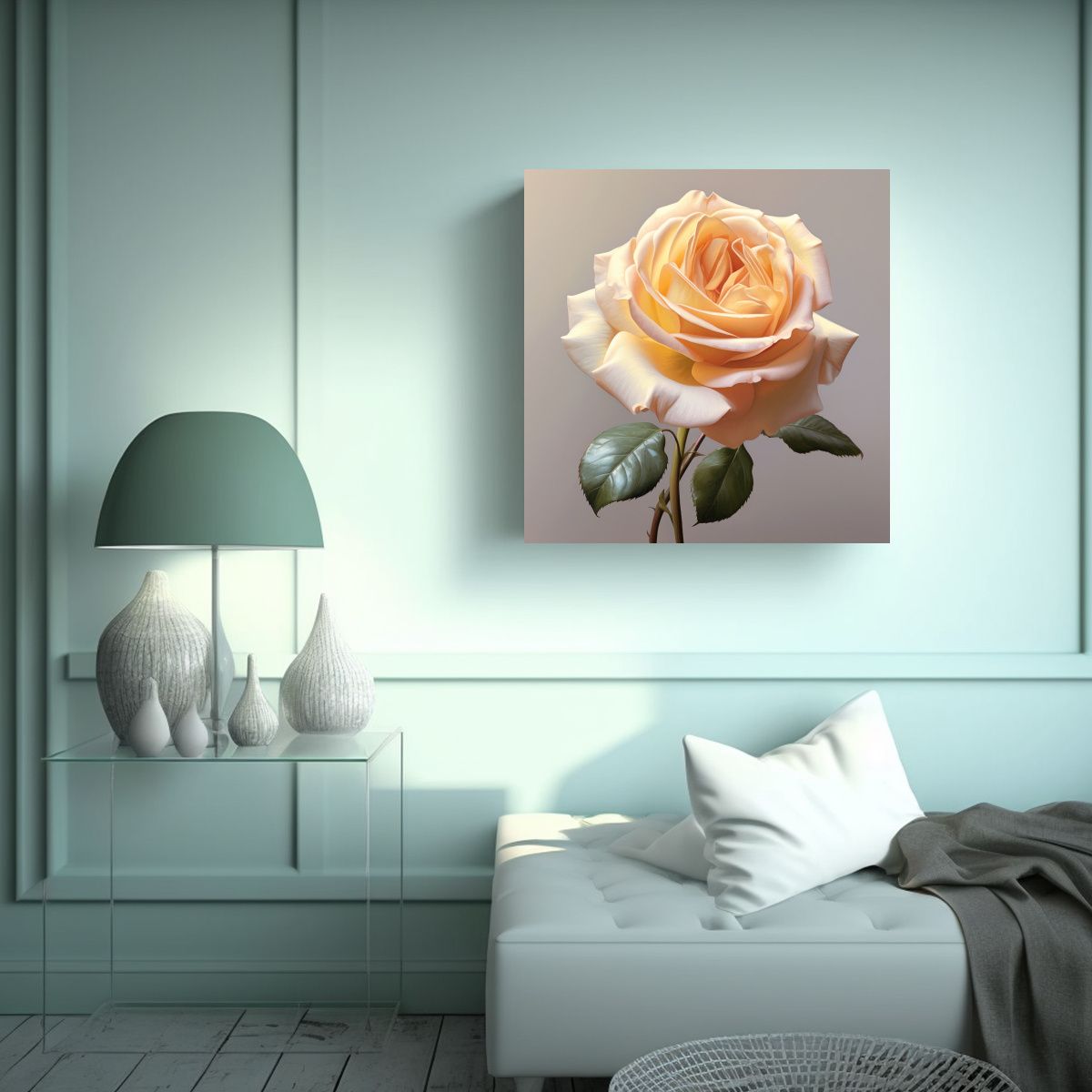 GENERICO - Formación Canva Calidos: Crea Imágenes De Rosas 60x60 Cm