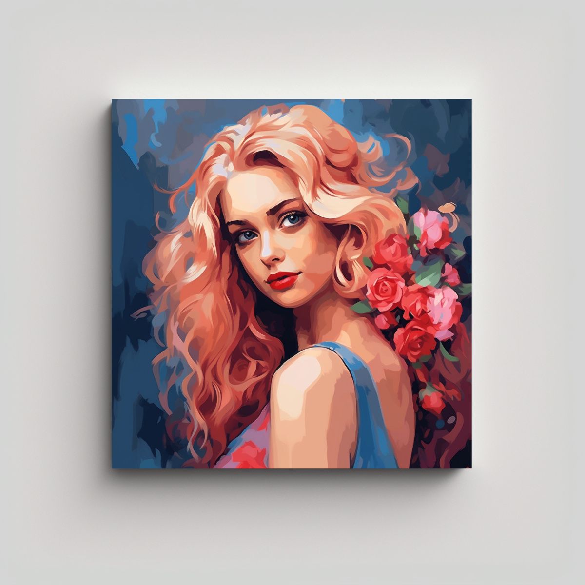 GENERICO - Inspiración En Composición: Motivo Paint-by-Num 50x50 Cm