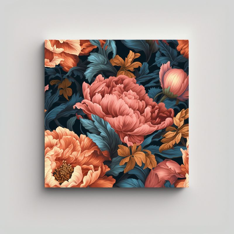 GENERICO - Cuadros Decorativos Vanguardia Rectangular Con 60x60 Cm