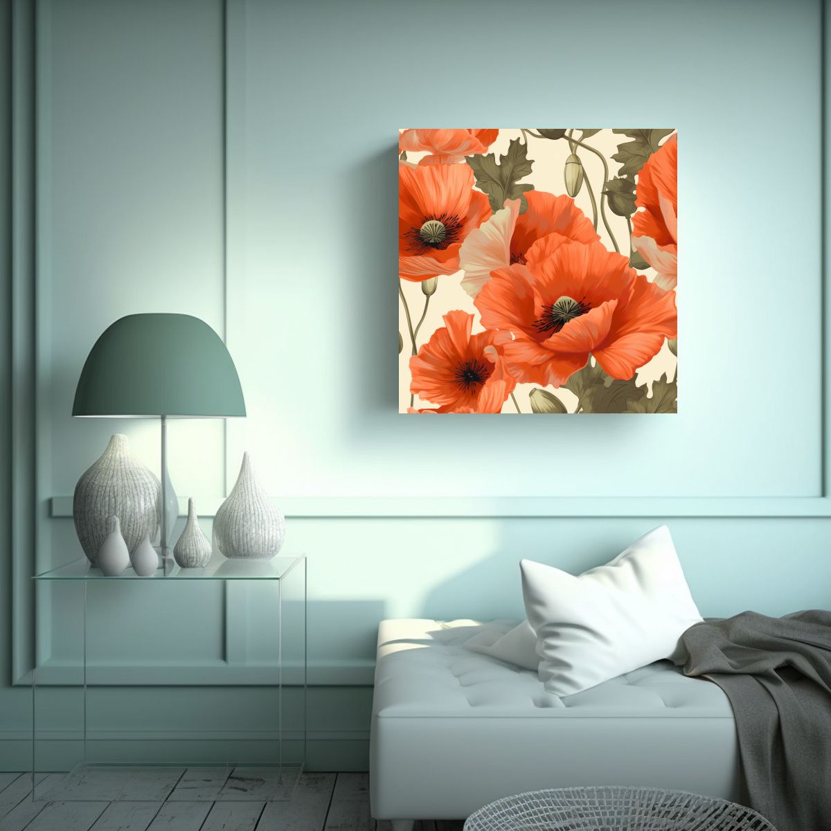 GENERICO - Armonía Creativa: Cuadros Decorativos De 80x80 Cm