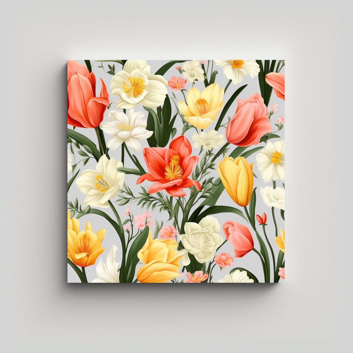 GENERICO - Fotografía Escena: Bastidor De Tela Con Patrón 70x70 Cm