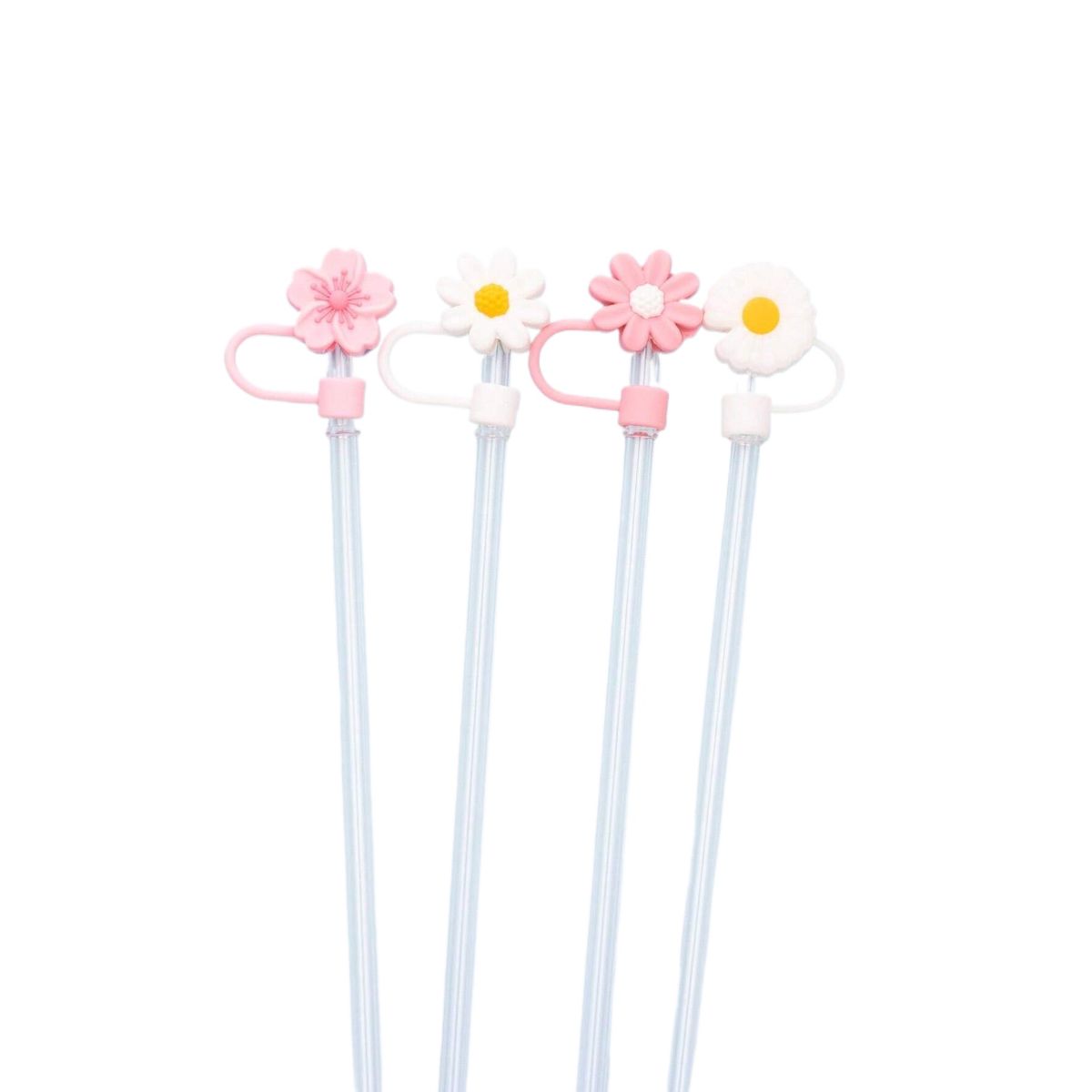 GENERICO - Protector De Bombilla De Silicona Libre de BPA Flor