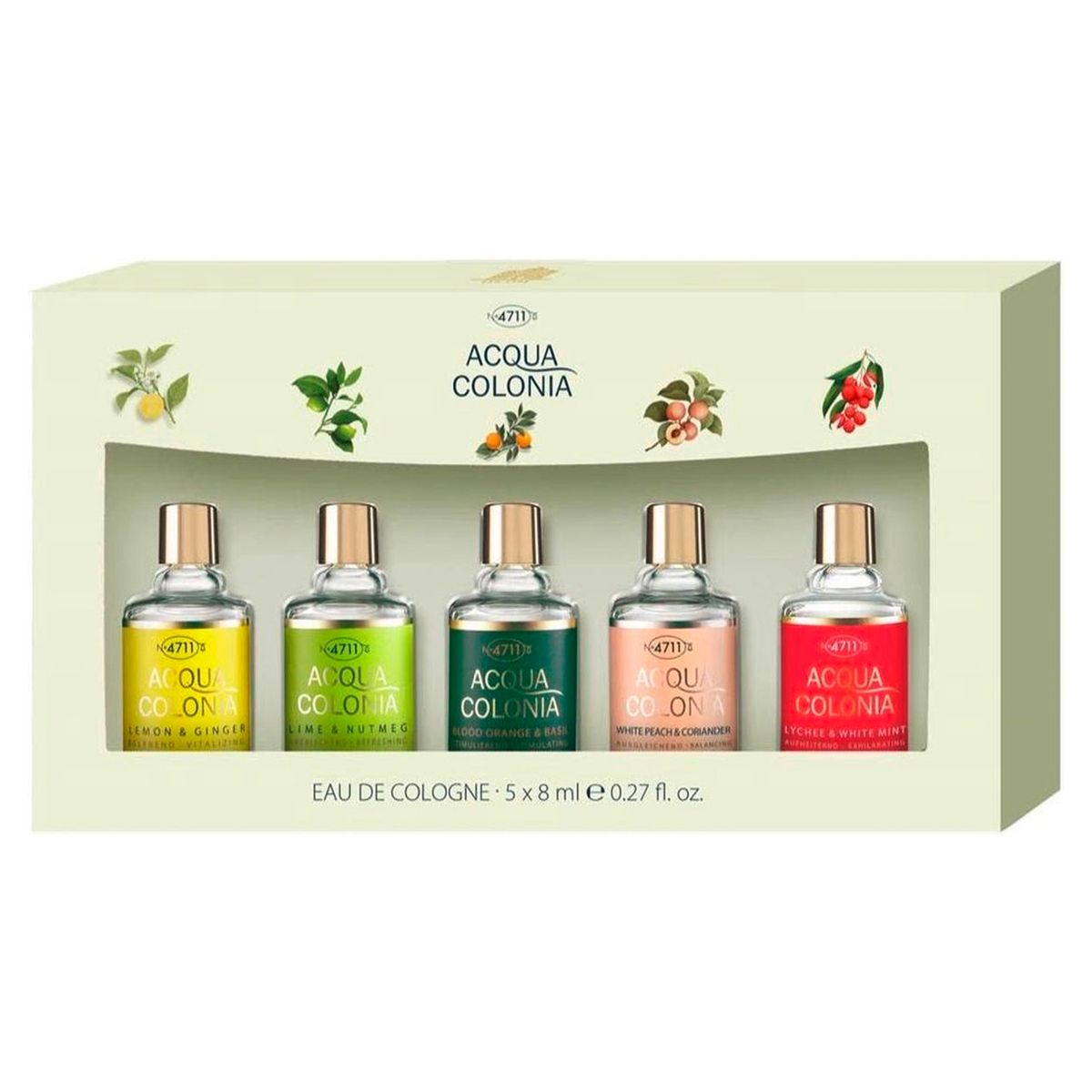 4711 - 4711 Set Perfume 4711 Miniaturas Acqua Colonia EDC 5x8ml 3