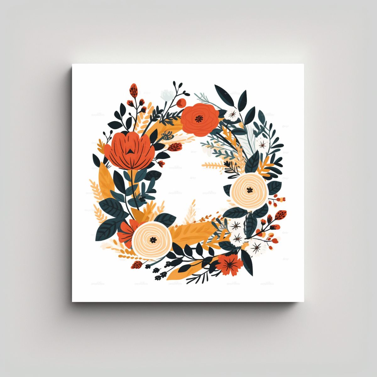 GENERICO - Galería De Arte Vintage: Riqueza Visual En 90x90 Cm