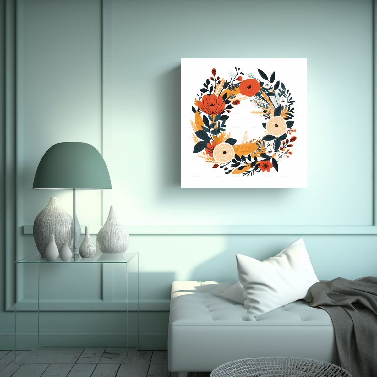 GENERICO - Galería De Arte Vintage: Riqueza Visual En 60x60 Cm