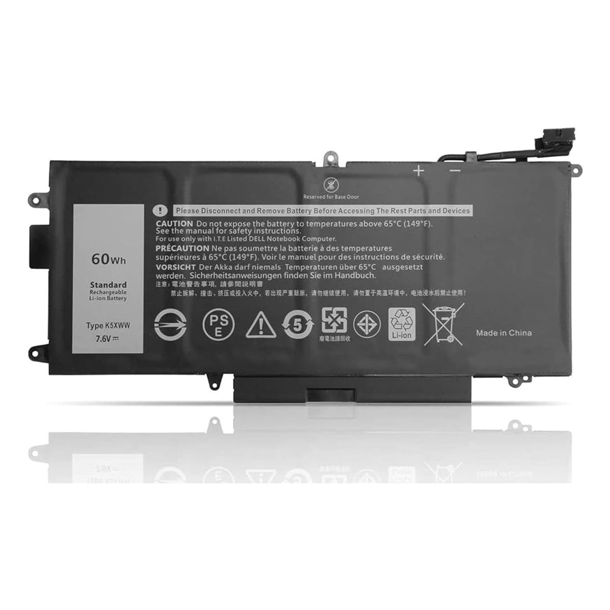 GENERICO - Bateria k5xww Para Dell Latitude 13 7389 7390 2-en1