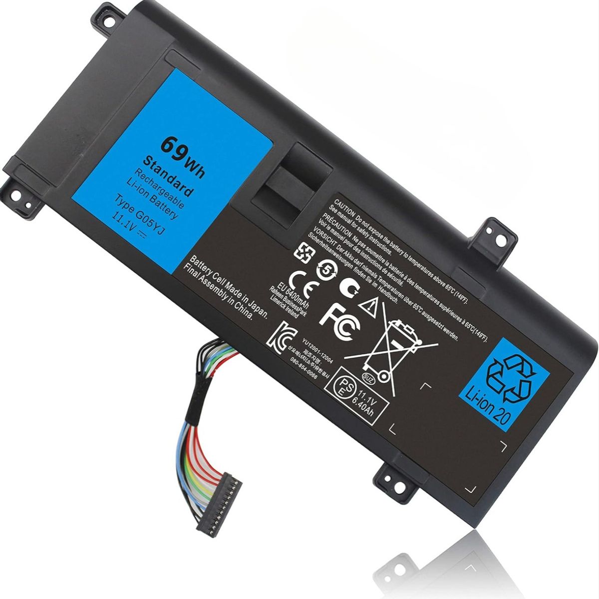GENERICO - Bateria G05yj Para Dell Alienware 14 M14x R3 R4 A14 Alw14d