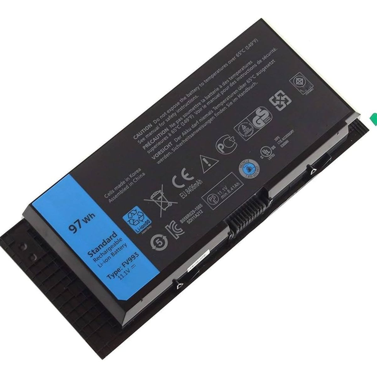 GENERICO - Batería Fv993 Para Dell Precision M4600 M4700 M4800 Series
