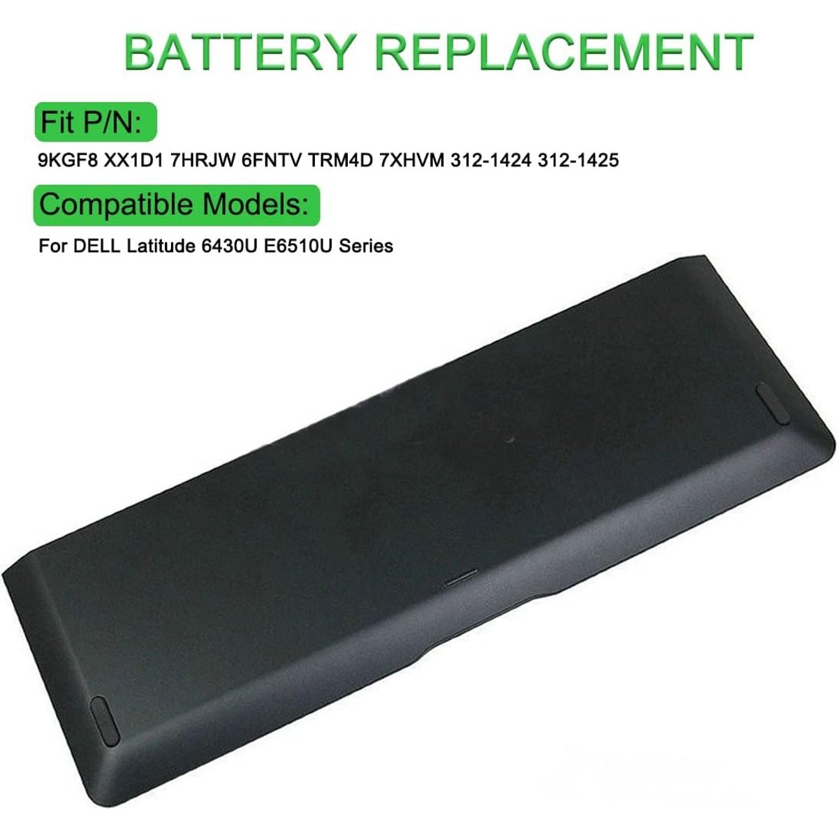 GENERICO - Bateria 9kgf8 Para Dell Latitude 6430u E6430u E6510u Serie