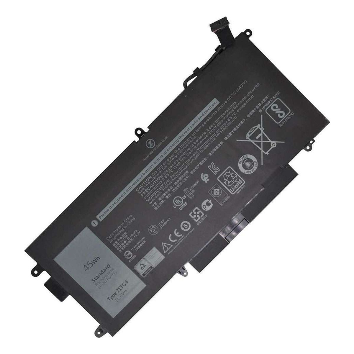 GENERICO - Bateria 71tg4 Para Dell Latitude 13 7389 7390 2-en1 Series