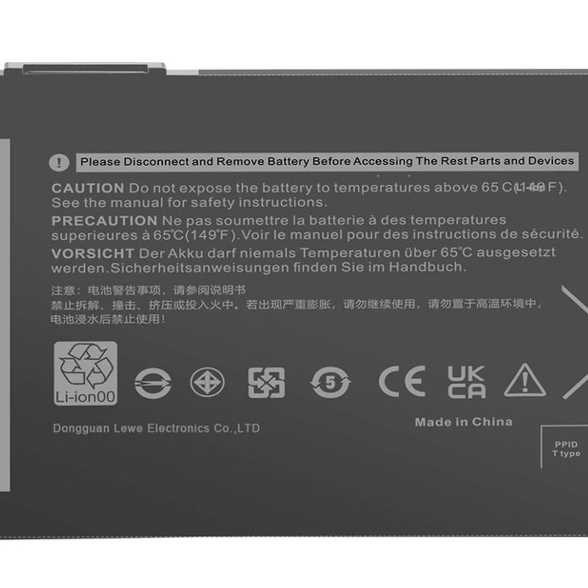 GENERICO - Bateria yrdd6 Para Dell Inspiron 5481 3493 5480 7586 Serie
