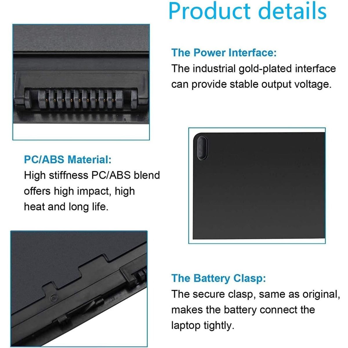 GENERICO - Bateria wd52h Para Dell Latitude E7240 E7250 Series Nueva