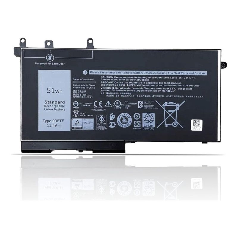 GENERICO - Bateria 93ftf Para Dell Latitude 5280 5288 5488 5491 5495