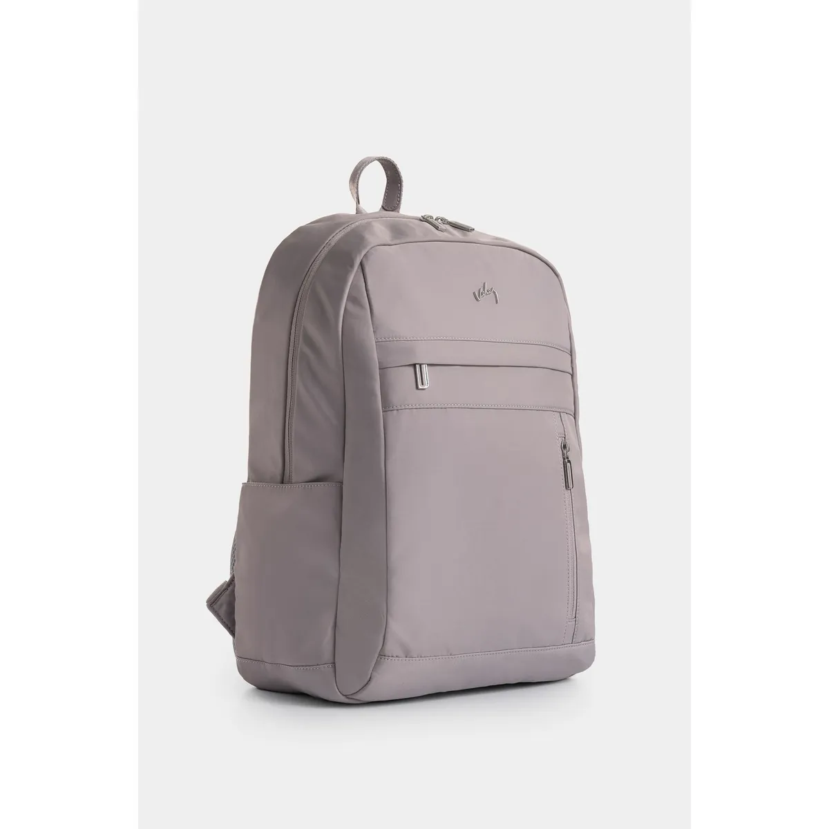VELEZ - Vélez Morral Sierra En Lona Para Hombre Manija Cuero Gris