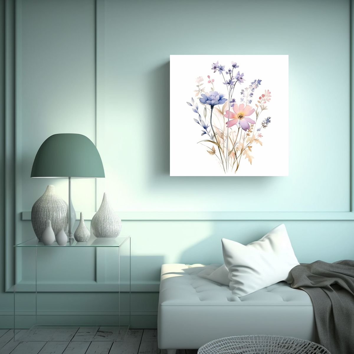 GENERICO - Cuadro Decorativo Cocina: Arte Movimiento & 90x90 Cm