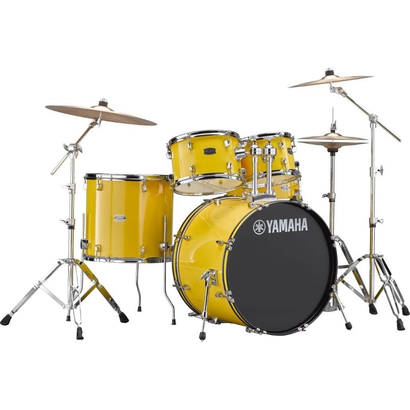 YAMAHA - Shell pack 5 piezas bombo 22" Rydeen RDP2F5 Mellow yellow - Yamaha