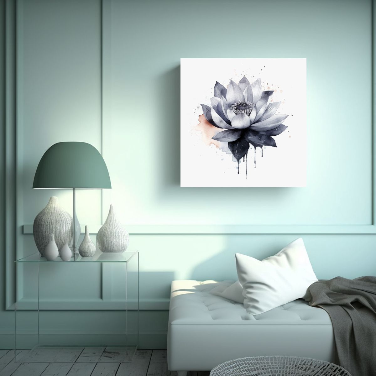 GENERICO - Cuadros Decorativos Tattoo Flash: Arte De Pared 50x50 Cm