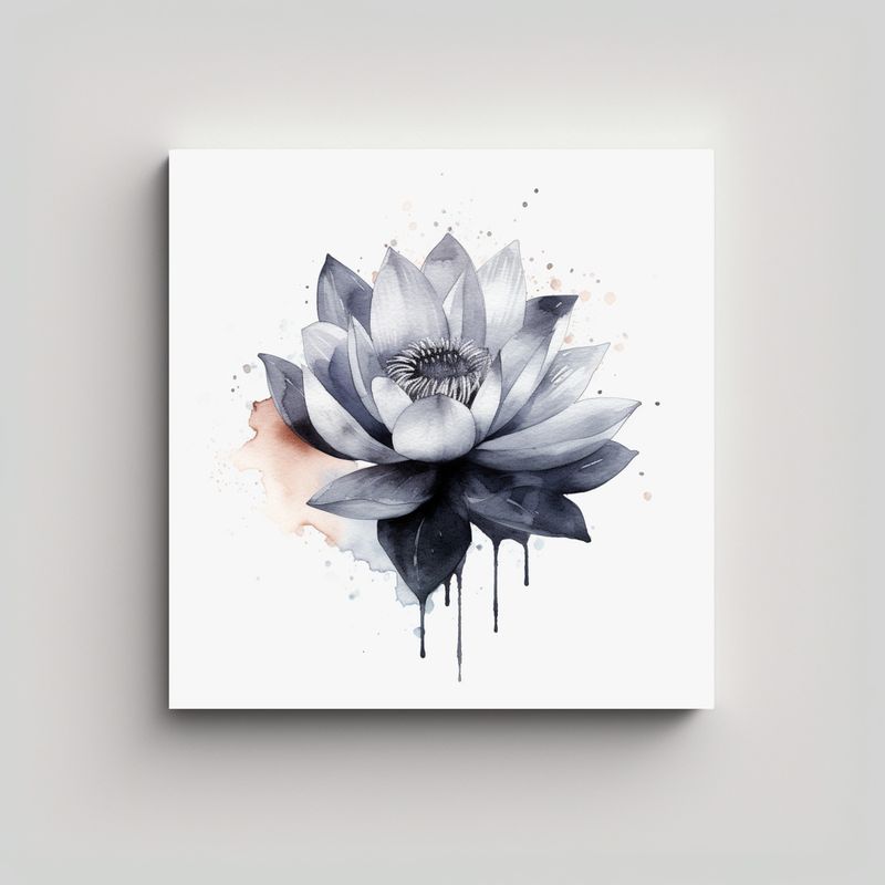 GENERICO - Cuadros Decorativos Tattoo Flash: Arte De Pared 30x30 Cm