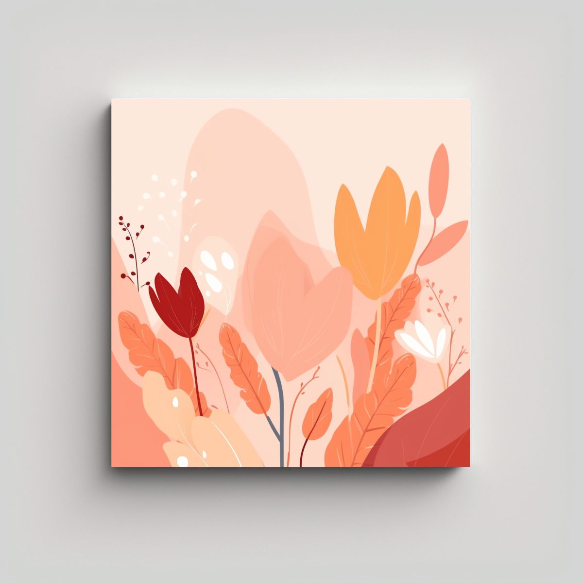 GENERICO - Exclusivo Lienzo De Tela Espectacular Con Fondo 80x80 Cm