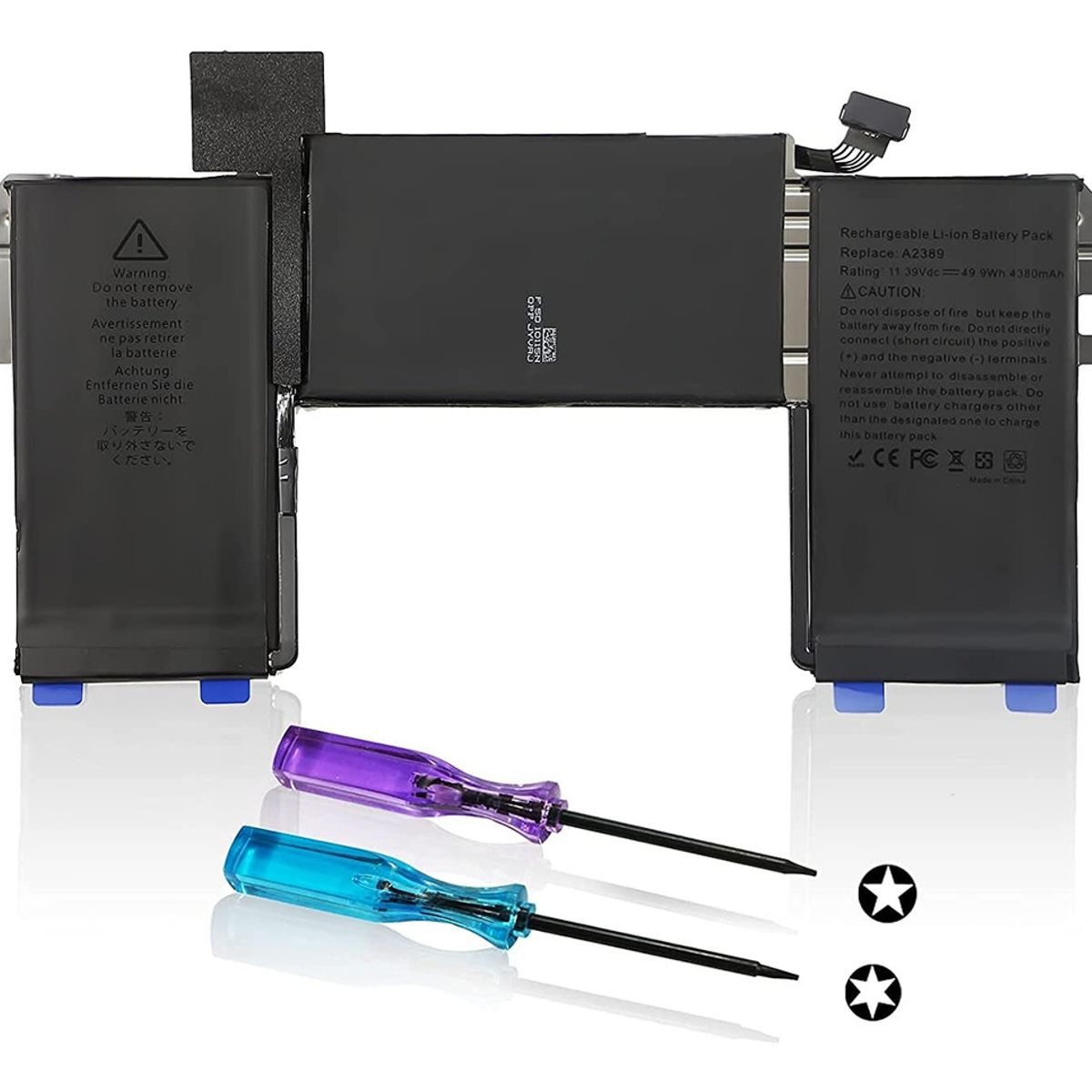 GENERICO - Batería A2389 Para Macbook Air Retina 13 M1 A2337 Nueva