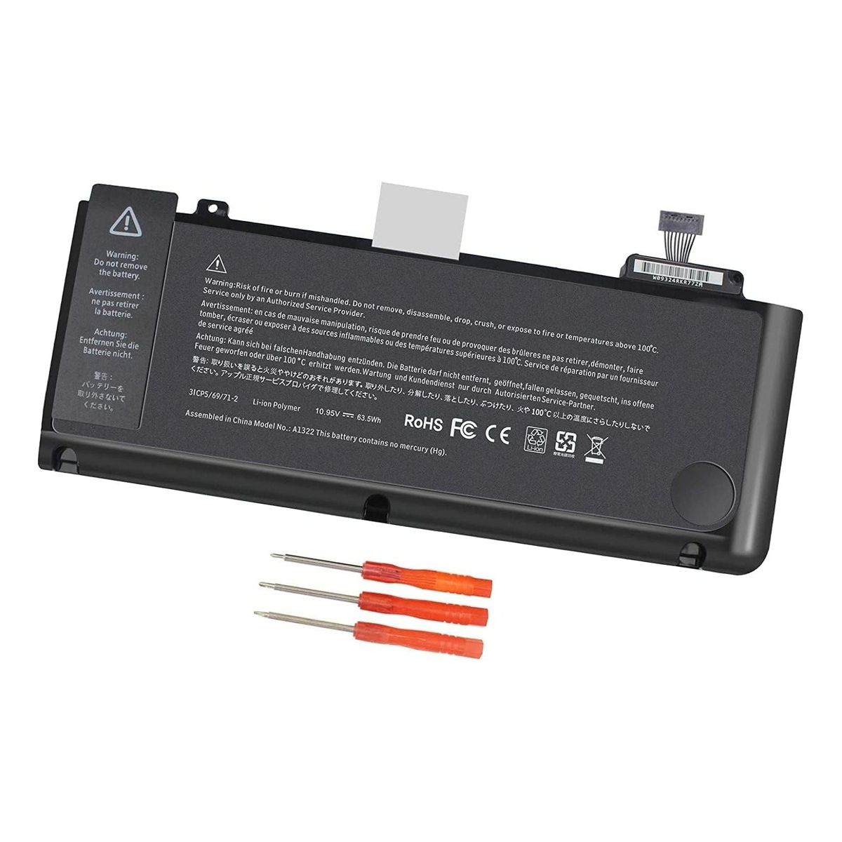 GENERICO - Bateria A1322 Para Macbook Pro De 13 A1278 2012 A 2009