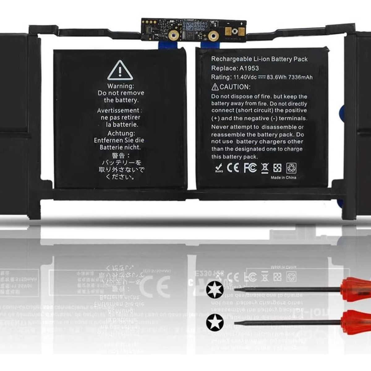 GENERICO - Bateria A1953 Para Macbook Pro Touch Bar 154 A1990