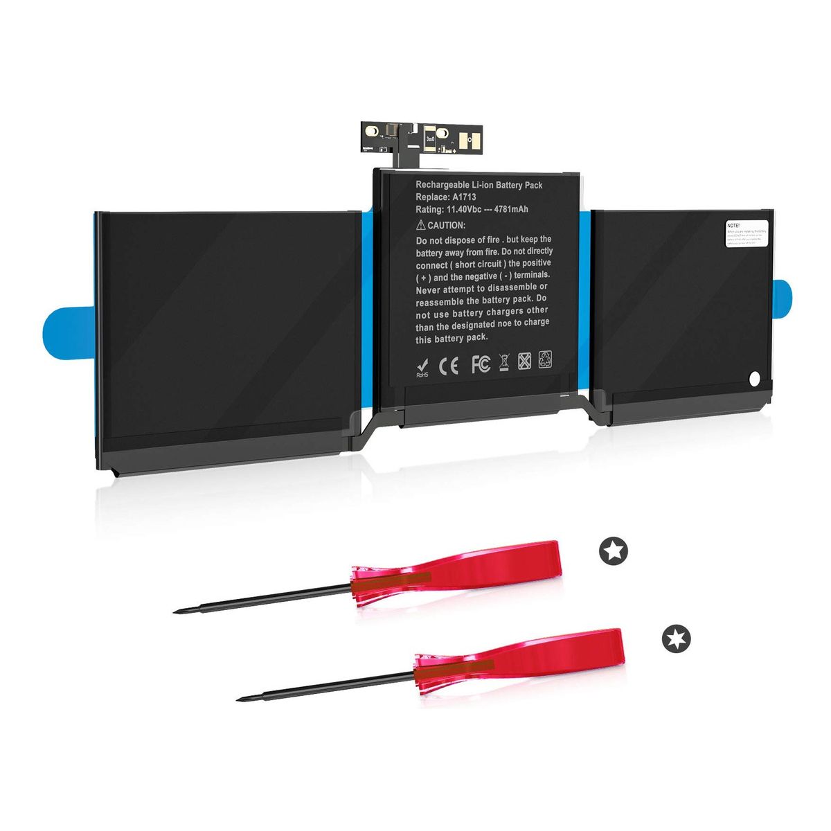 GENERICO - Bateria A1713 Para Macbook Pro Retina 13 A1708 Emc 2978 3164