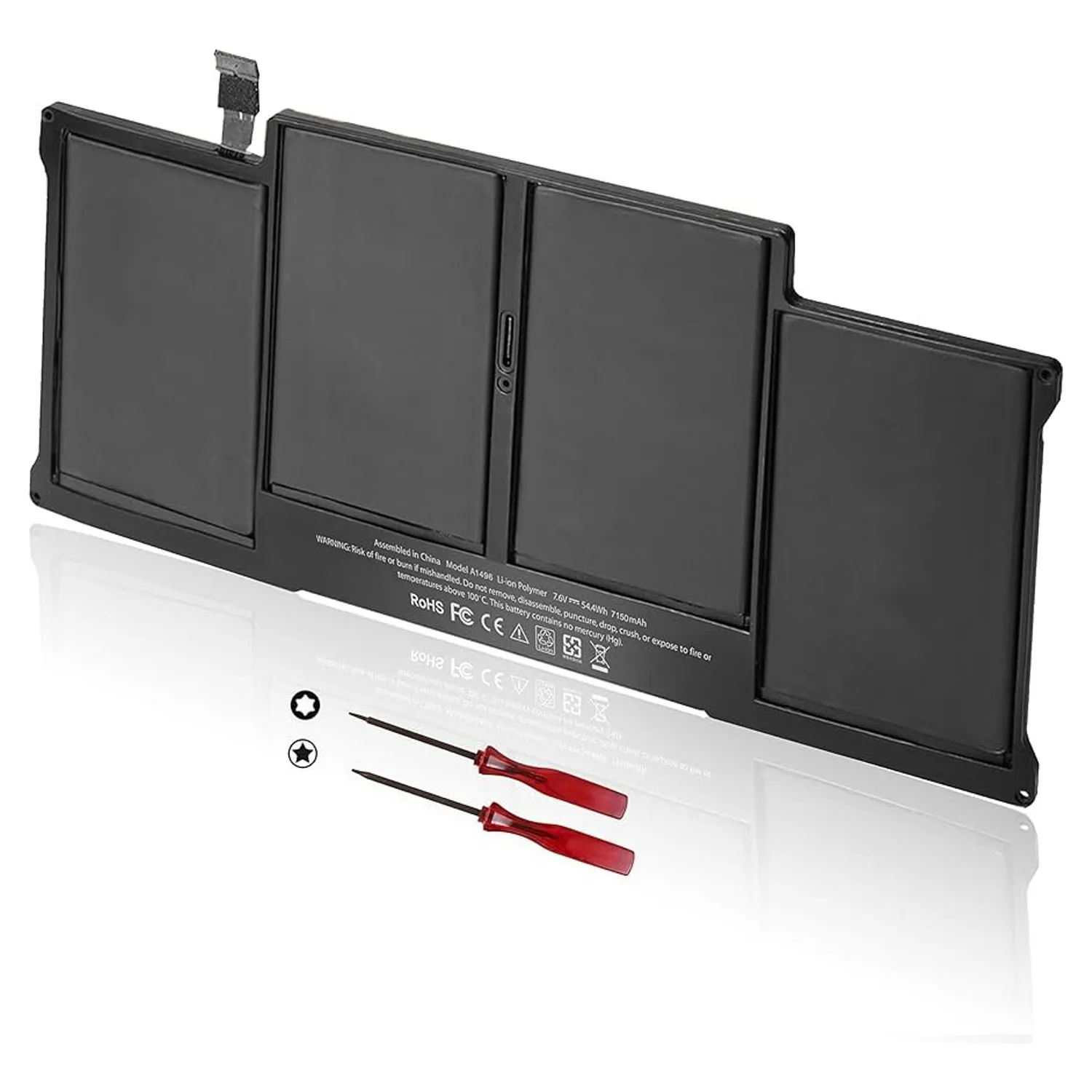 GENERICO Bateria A1496 Para Macbook Air 13 A1466- Mundo Tec V