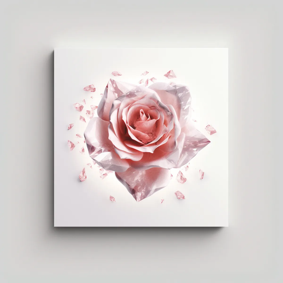 GENERICO - Arte Espacial Saki Conceptual, Decoración De 90x90 Cm