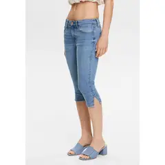 ESPRIT - Jeans Capri Mid-Rise Mujer