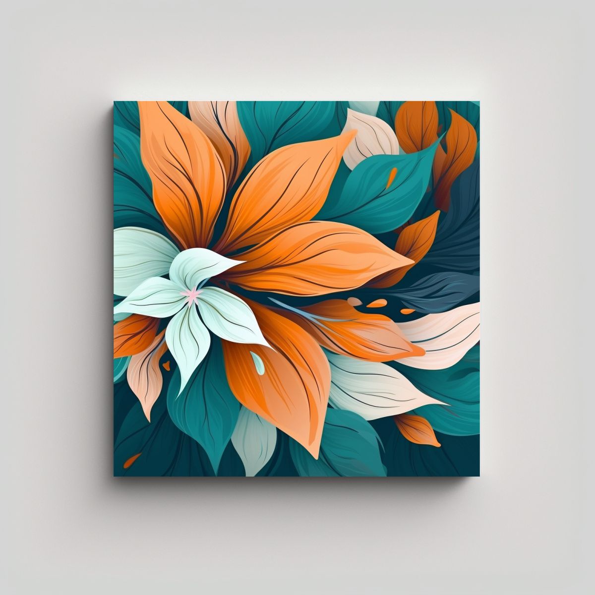 GENERICO - Decorativo Alta Calidad Arte Intenso Pinturas 60x60 Cm