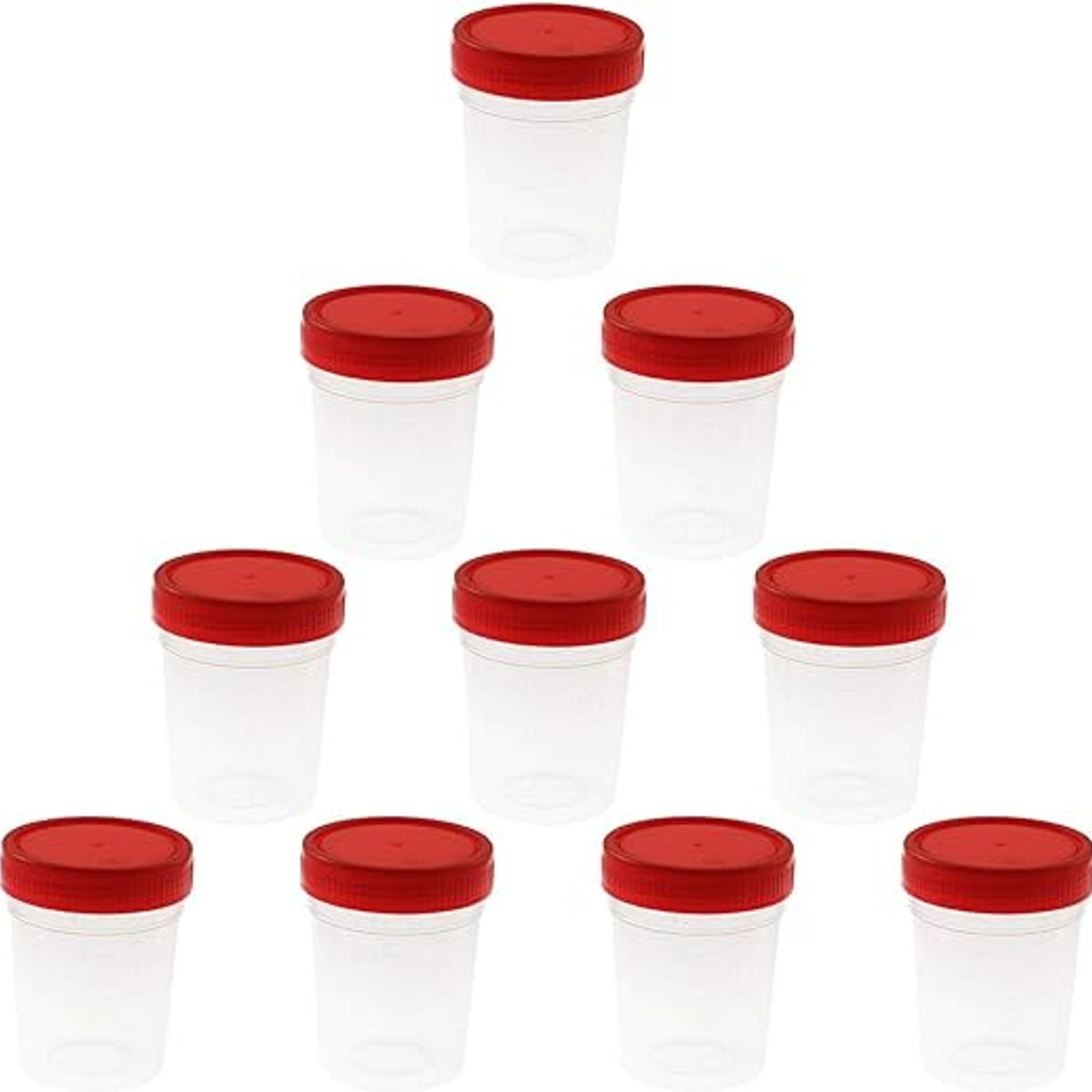 OEM - Pack 50 Frasco Recolector para Muestras de Orina de 60ml