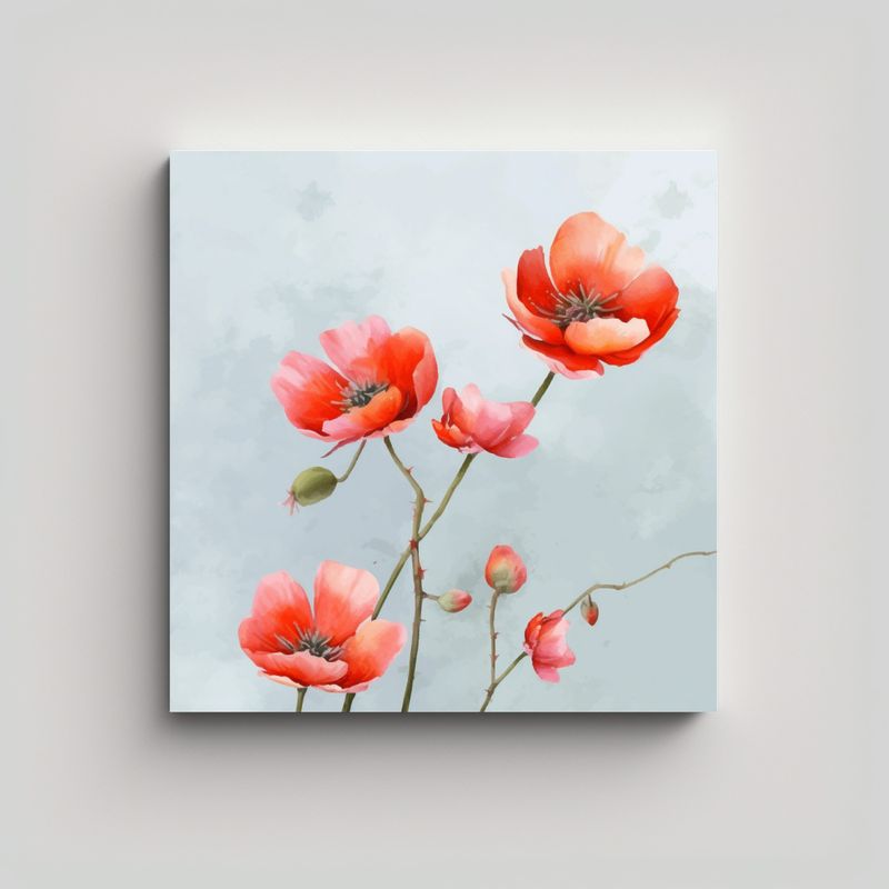 GENERICO - Cuadro Decorativo Inspirador: Lienzo Estrellado 90x90 Cm