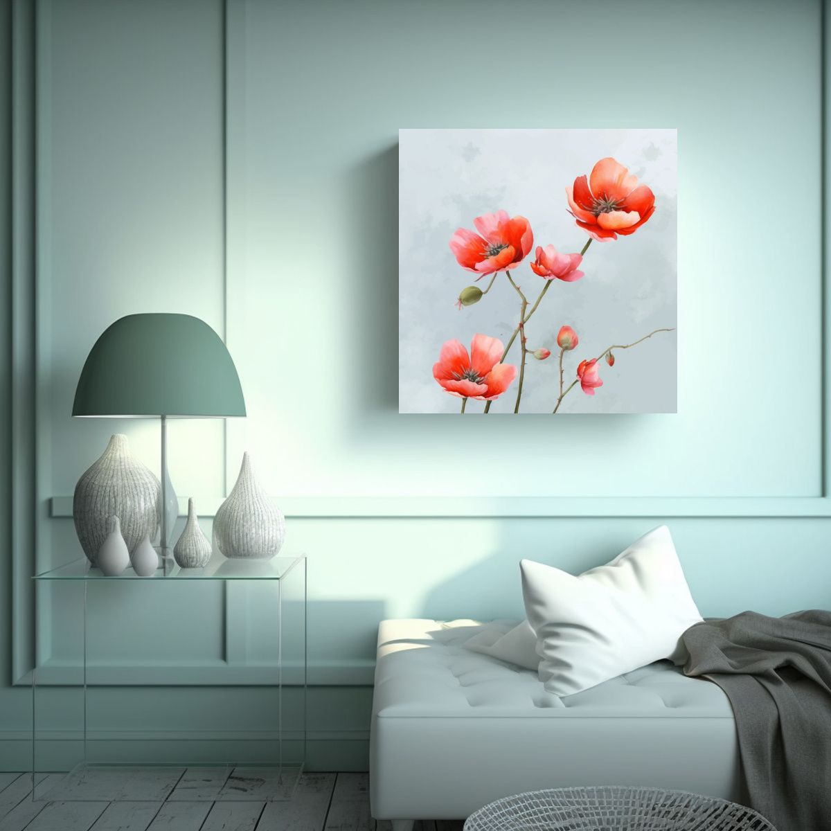 GENERICO - Cuadro Decorativo Inspirador: Lienzo Estrellado 50x50 Cm