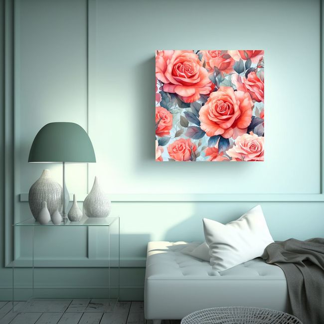 GENERICO - Arte De Pared 4K: Equilibrio Visual Con 90x90 Cm