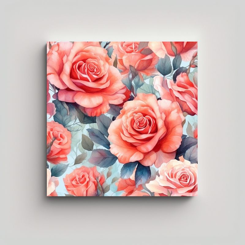 GENERICO - Arte De Pared 4K: Equilibrio Visual Con 50x50 Cm