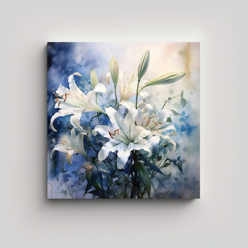 GENERICO - Pintura Acuarela Lienzo Sargent Yongshan 50x50 Cm