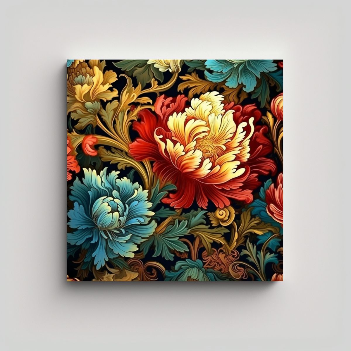 GENERICO - Inspirador Arte De Pared De Oficina Con Patrón 80x80 Cm