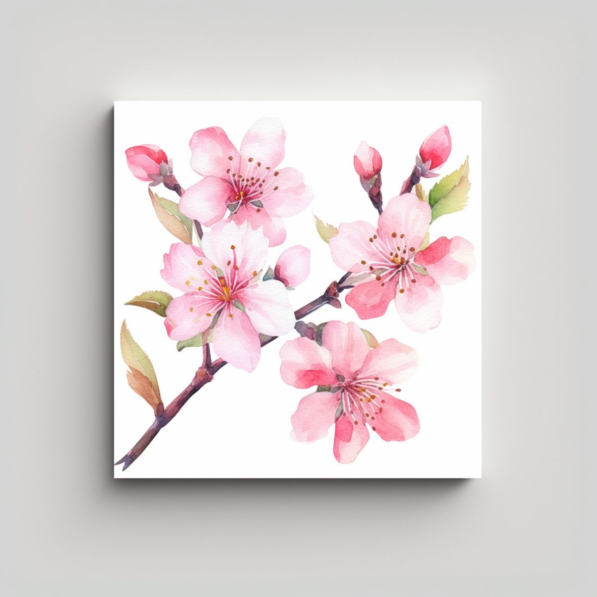 GENERICO - Cuadro Decorativo Lienzo Dreamy: Contraste De 40x40 Cm