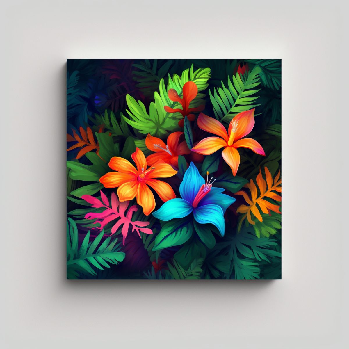 GENERICO - Cuadro Decorativo Belleza Natural - Óptimo Para 40x40 Cm