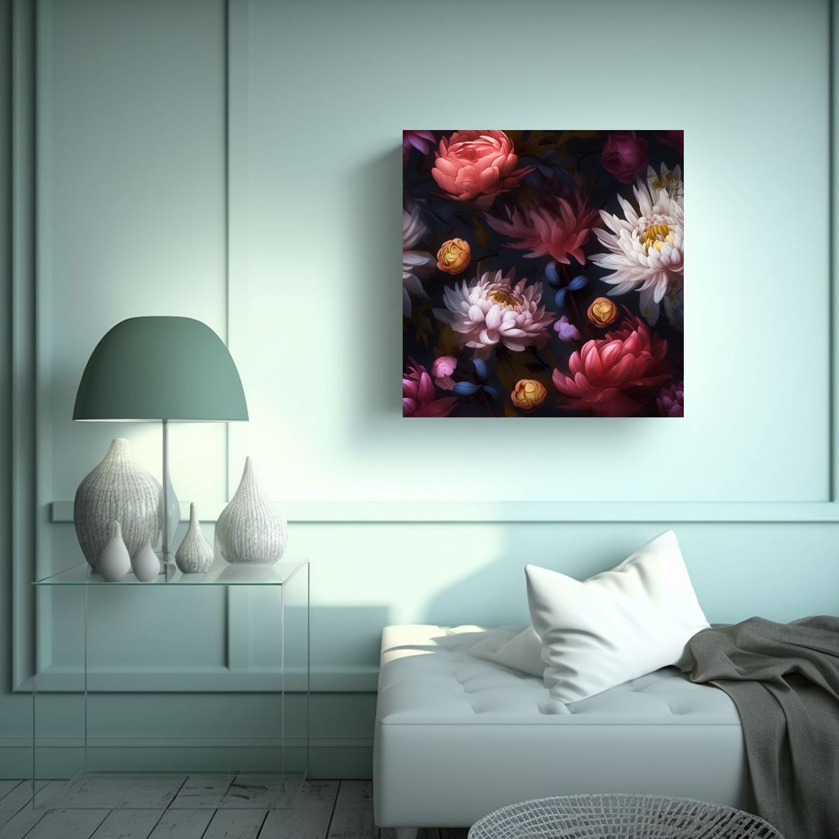 GENERICO - Inspiración Fantástica: Cuadro Hiperrealista De 30x30 Cm