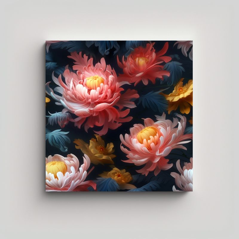 GENERICO - Arte Hiperrealista: Composición Y Calidez En 30x30 Cm