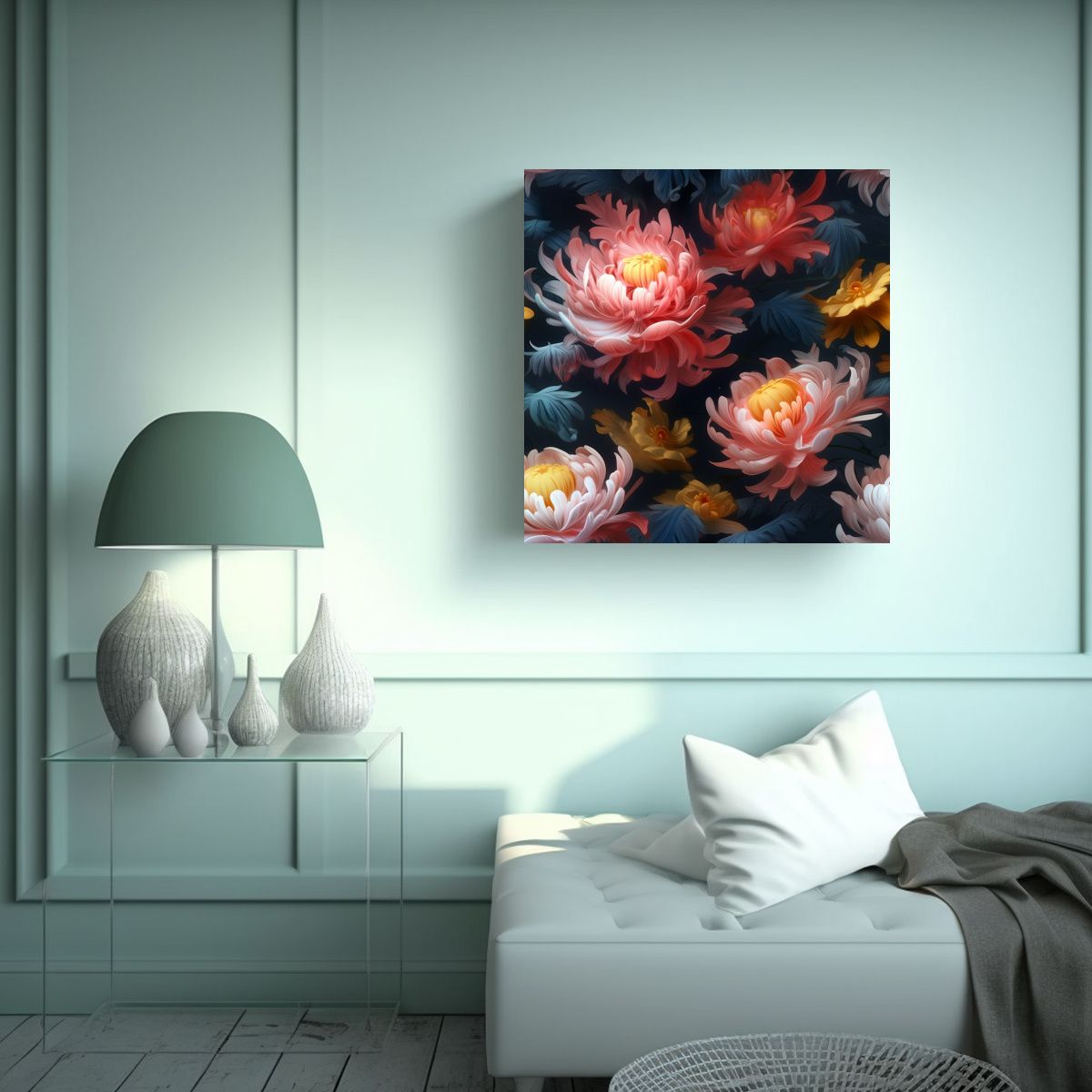 GENERICO - Arte Hiperrealista: Composición Y Calidez En 30x30 Cm